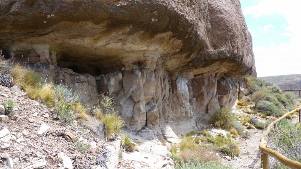 Foto: Cueva de las Manos, patrimonio de la humanidad. - Perito Moreno (Santa Cruz), Argentina