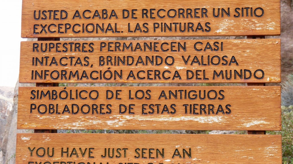 Foto: Cueva de las Manos, patrimonio de la humanidad. - Perito Moreno (Santa Cruz), Argentina