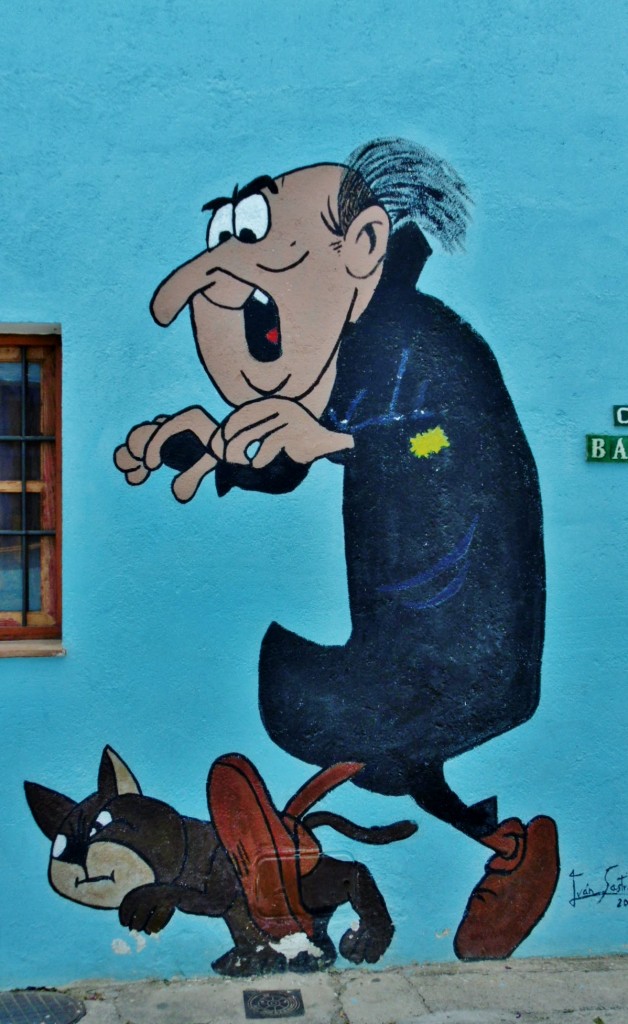 Foto: Vista del pueblo Pitufo - Júzcar (Málaga), España