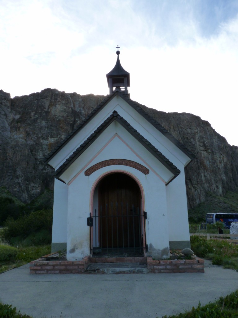 Foto: Capilla de los esquiadores. - El Chaltén (Santa Cruz), Argentina
