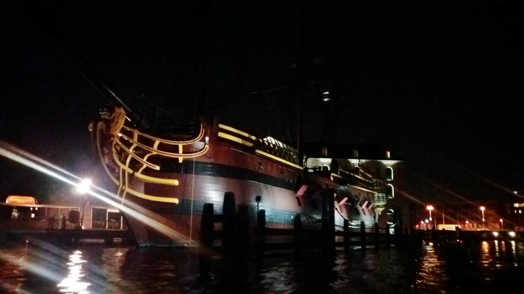 Foto: Vista nocturna - Amsterdam (North Holland), Países Bajos
