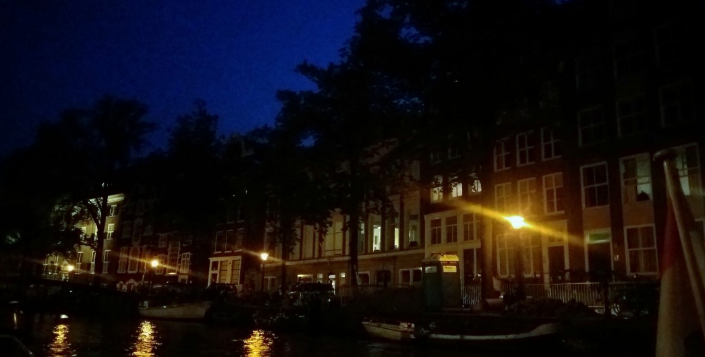 Foto: Vista nocturna - Amsterdam (North Holland), Países Bajos