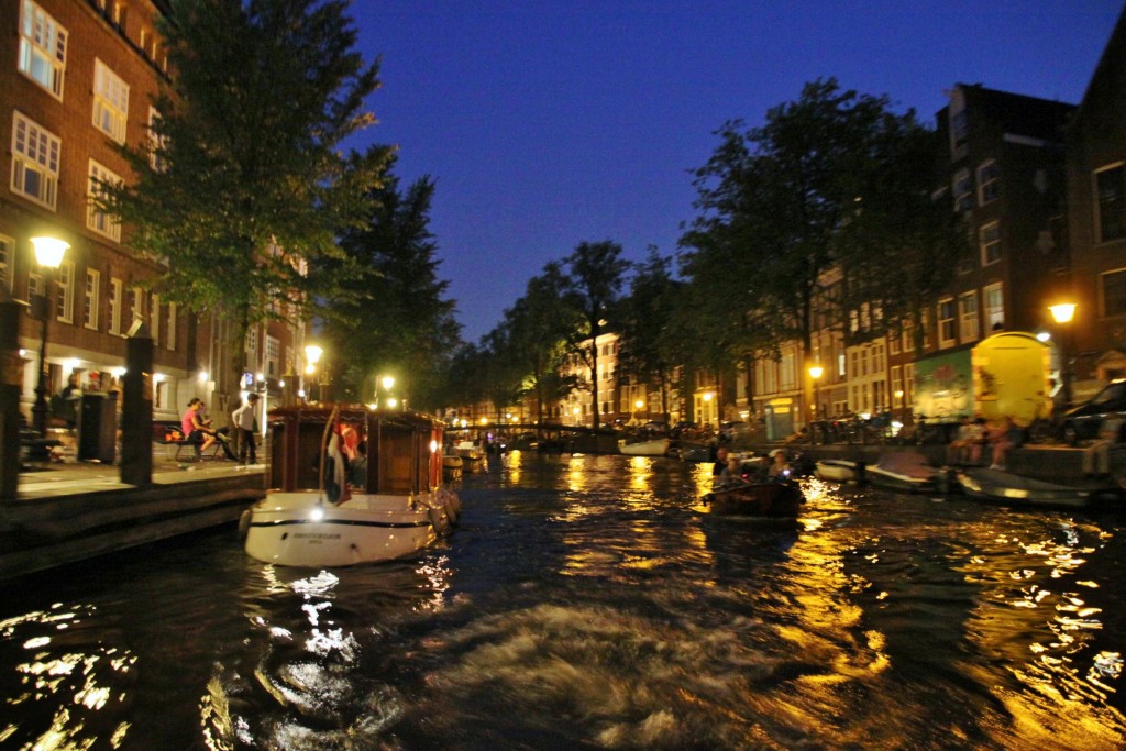 Foto: Vista nocturna - Amsterdam (North Holland), Países Bajos