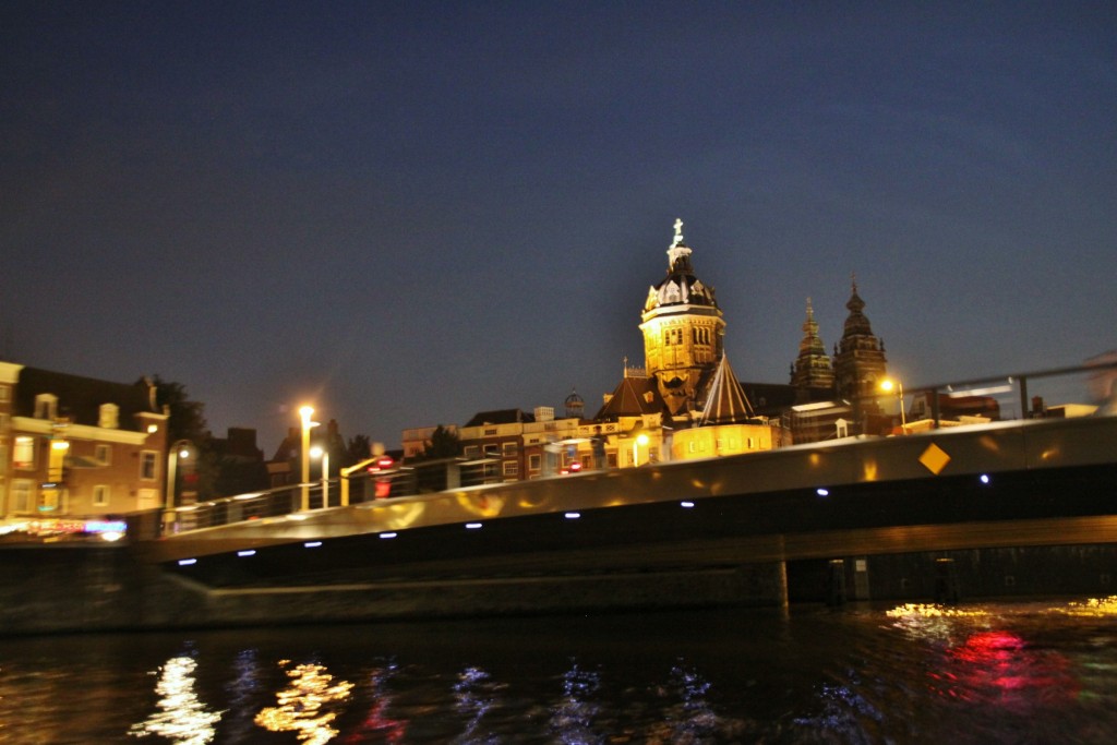 Foto: Vista nocturna - Amsterdam (North Holland), Países Bajos