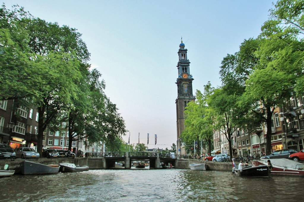 Foto: Navegando por los canales - Amsterdam (North Holland), Países Bajos