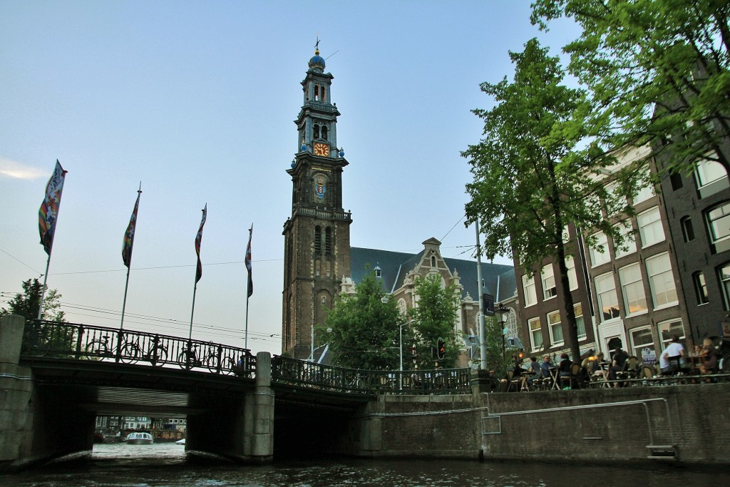 Foto: Navegando por los canales - Amsterdam (North Holland), Países Bajos