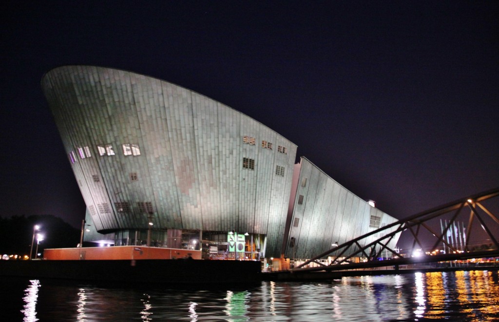 Foto: Vista nocturna - Amsterdam (North Holland), Países Bajos