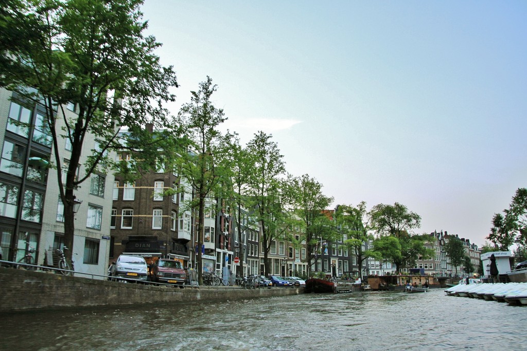 Foto: Navegando por los canales - Amsterdam (North Holland), Países Bajos