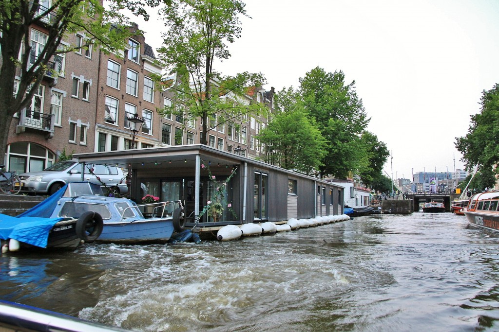 Foto: Navegando por los canales - Amsterdam (North Holland), Países Bajos