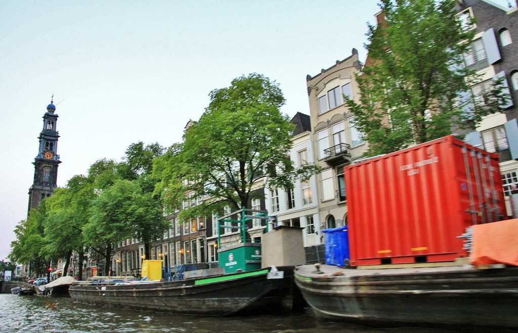 Foto: Navegando por los canales - Amsterdam (North Holland), Países Bajos