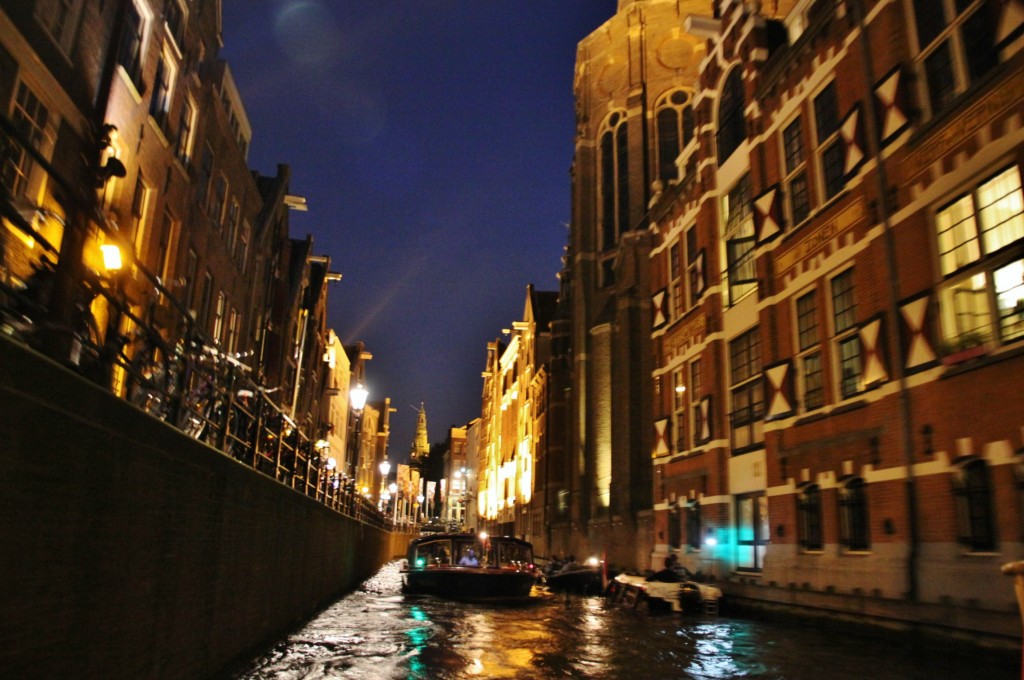 Foto: Vista nocturna - Amsterdam (North Holland), Países Bajos