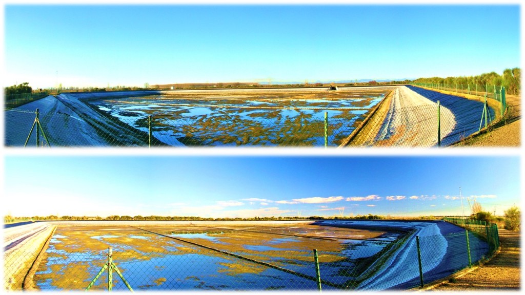 Foto: Panorámicas del Embalse  camino de Villamañan - Zuares Del Paramo (León), España