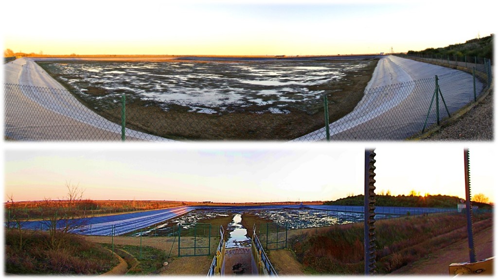 Foto: Panorámica del Embalse  camino de Villace - Zuares Del Paramo (León), España