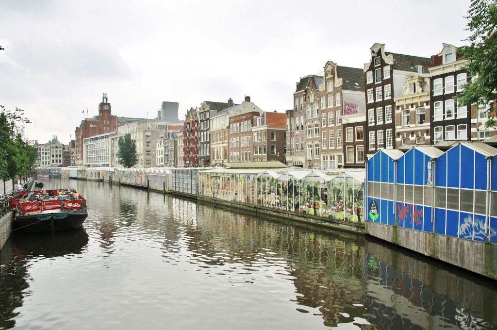 Foto: Mercado de las flores - Amsterdam (North Holland), Países Bajos