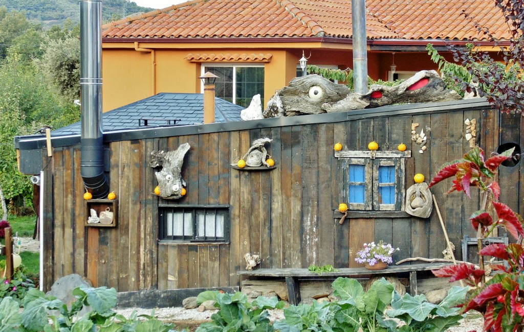 Foto: Vista del pueblo - Las Médulas (León), España