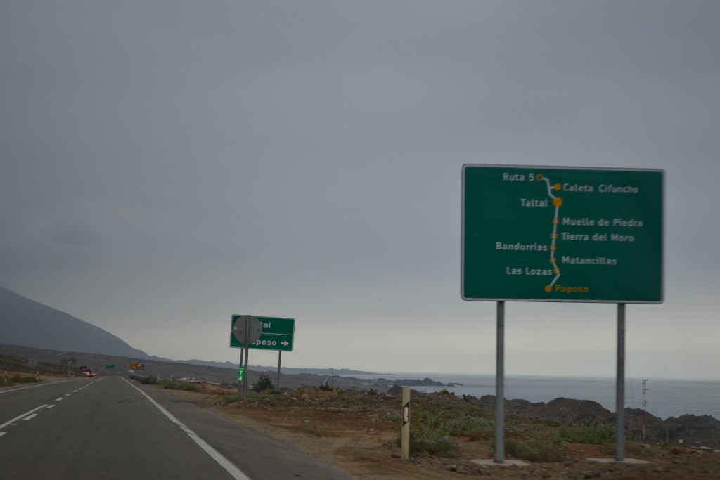 Foto: Camino costero - Paposo (Antofagasta), Chile