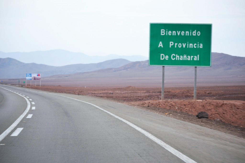 Foto: Bienvenida - Chañaral (Atacama), Chile