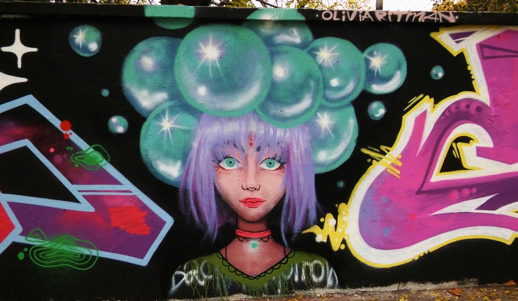 Foto: La Chica De Las Pompas - Barcelona (Cataluña), España