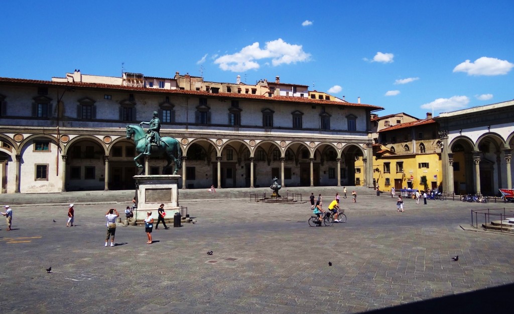Foto Piazza Della Santissima Annunziata Firenze Tuscany Italia Foto Piazza Della Santissima Annunziata Firenze Tuscany Italia