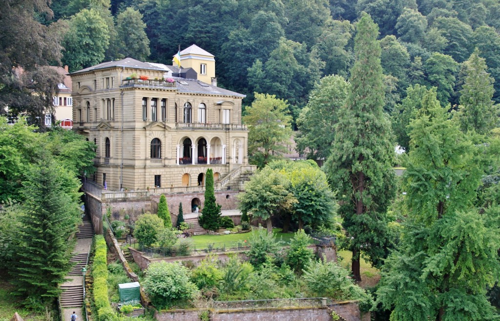 Foto: Vistas desde el castillo - Heidelberg (Baden-Württemberg), Alemania