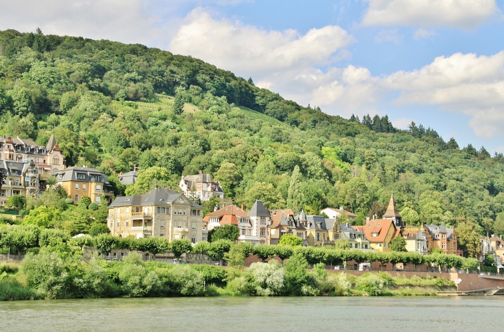 Foto: Vistas desde el puente - Heidelberg (Baden-Württemberg), Alemania
