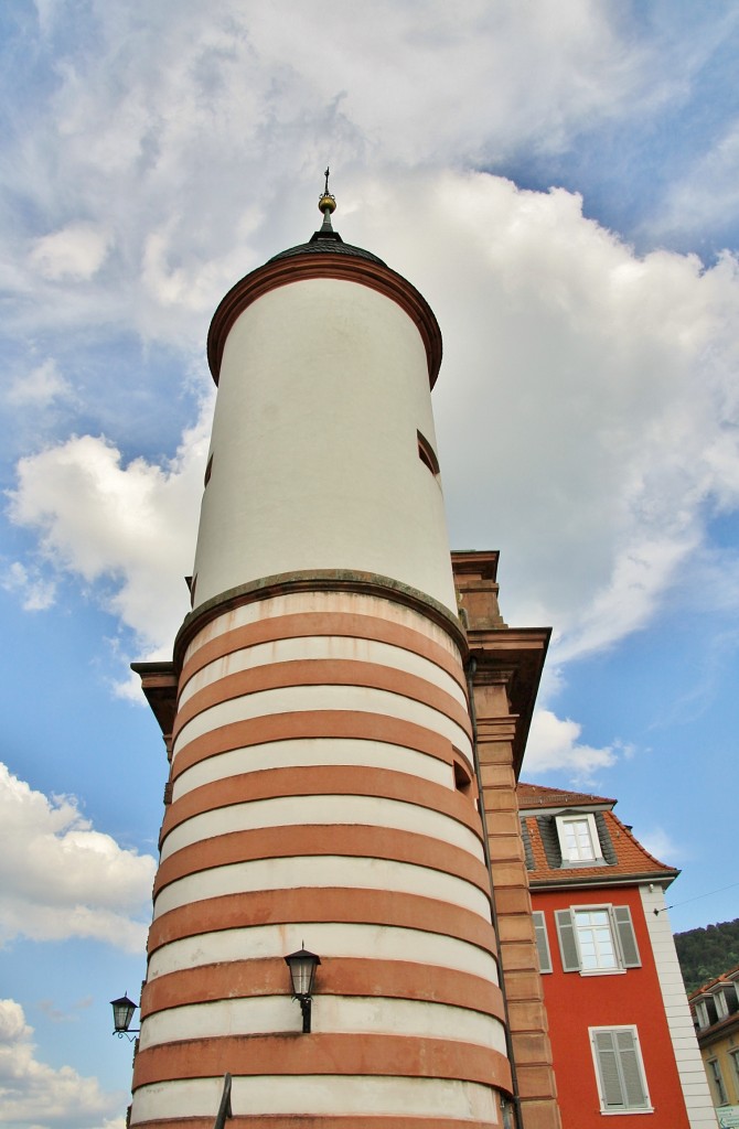 Foto: Puente sobre el Neckar - Heidelberg (Baden-Württemberg), Alemania