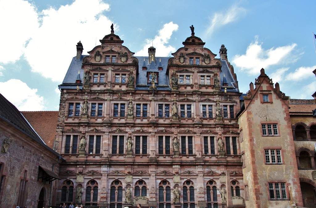 Foto: Castillo - Heidelberg (Baden-Württemberg), Alemania