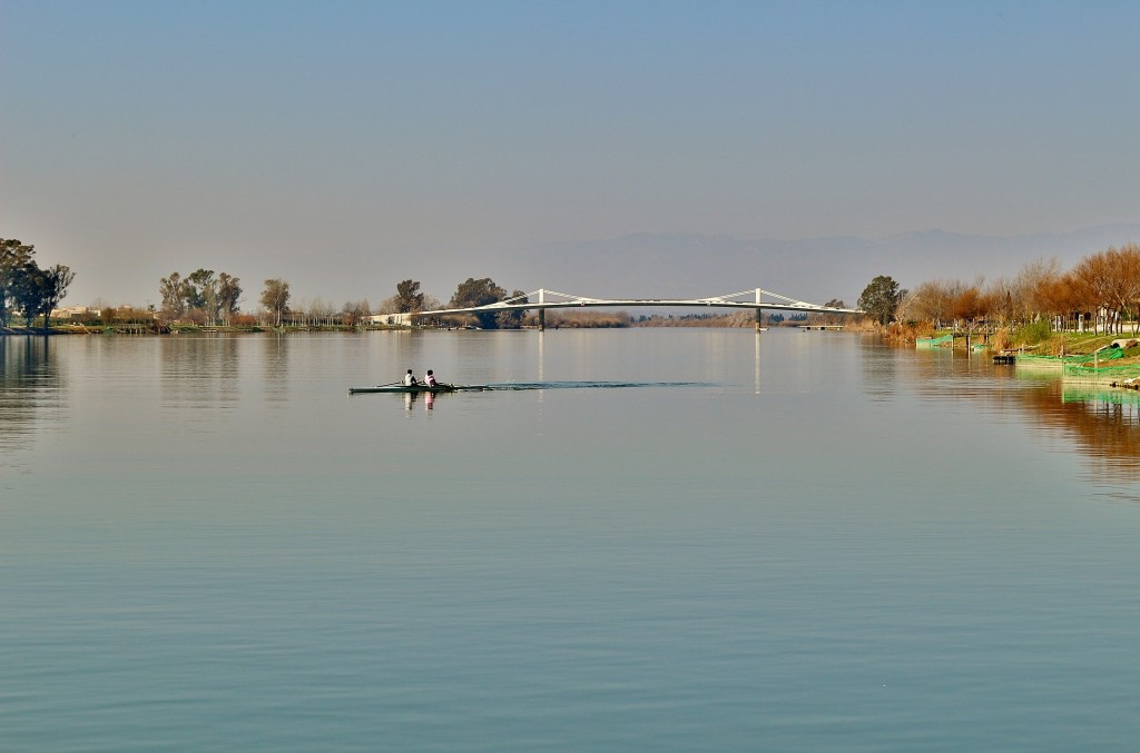 Foto: Navegando por el río Ebro - Deltebre (Tarragona), España