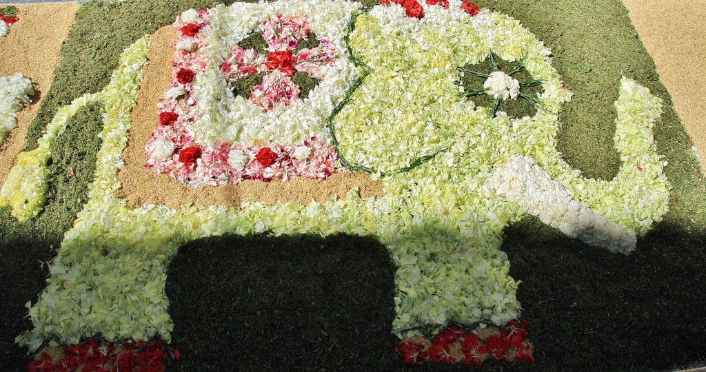Foto: Alfombra de flores - Sitges (Barcelona), España