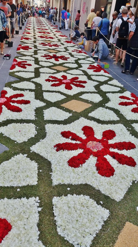 Foto: Alfombra de flores - Sitges (Barcelona), España