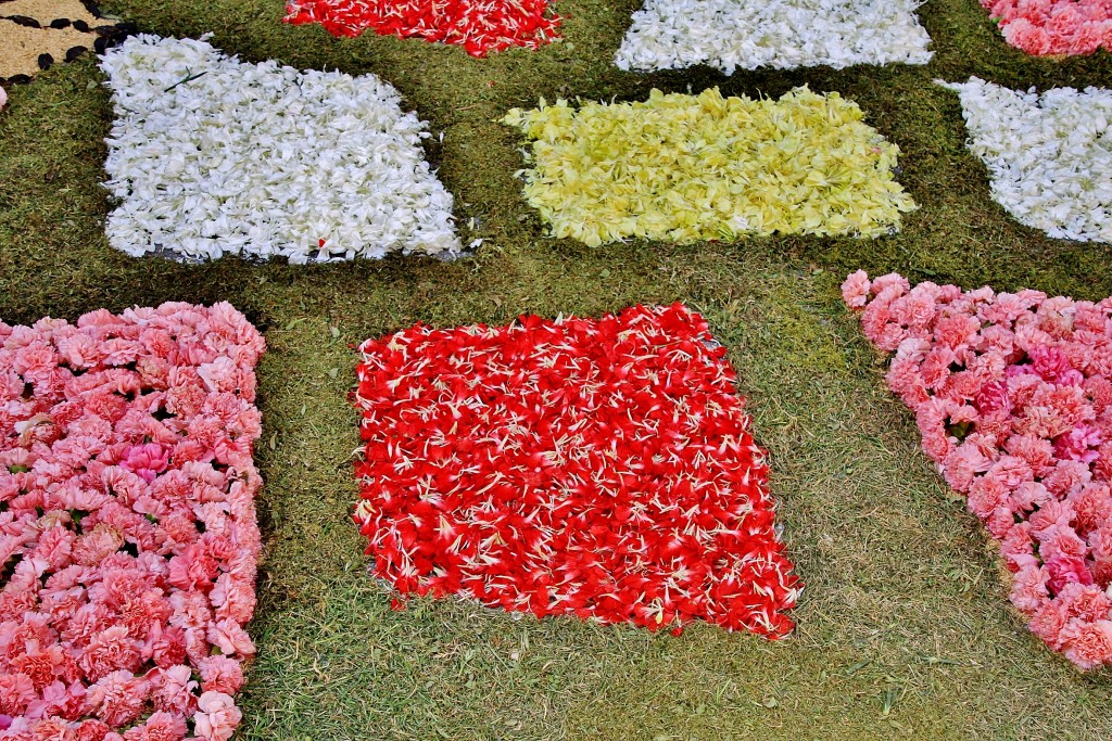 Foto: Alfombra de flores - Sitges (Barcelona), España