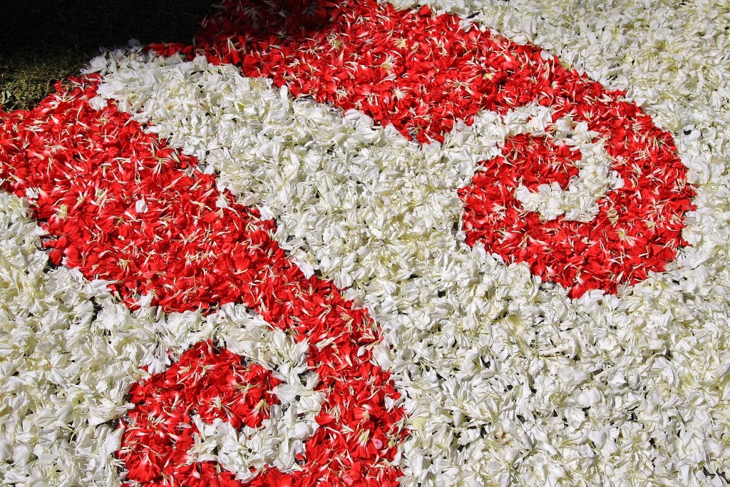 Foto: Alfombra de flores - Sitges (Barcelona), España