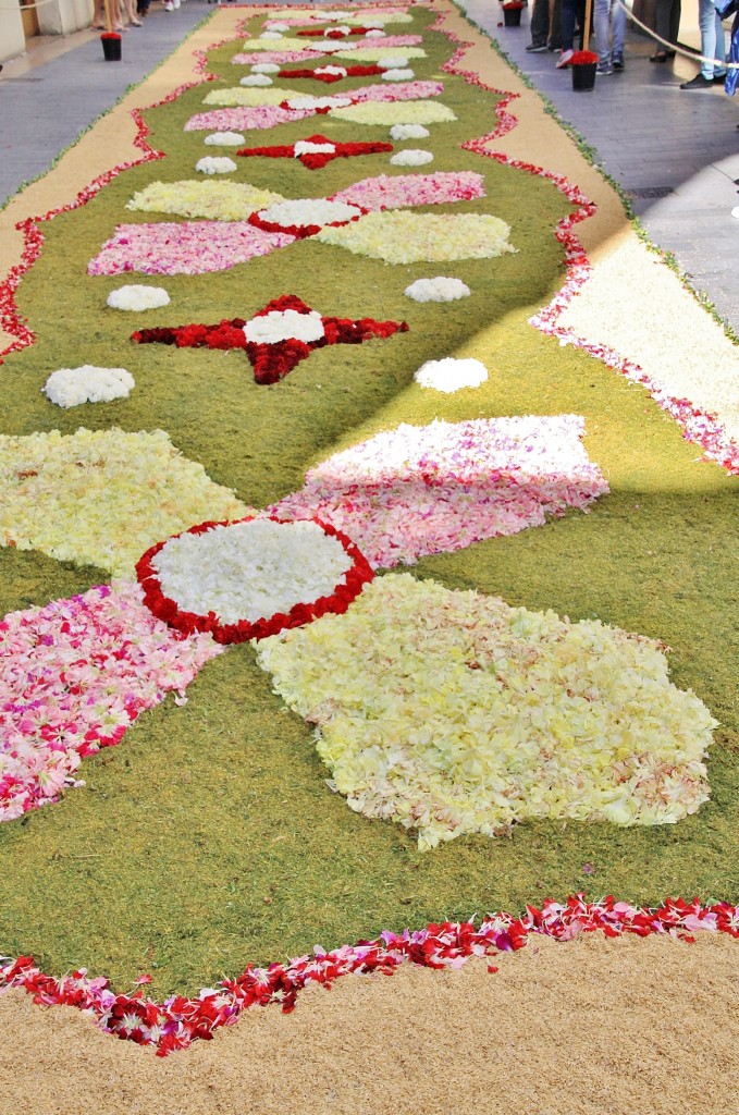 Foto: Alfombra de flores - Sitges (Barcelona), España