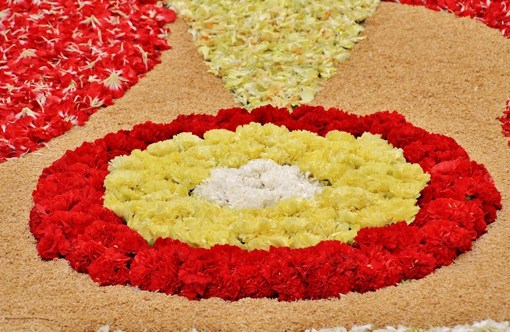 Foto: Alfombra de flores - Sitges (Barcelona), España
