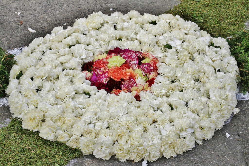 Foto: Alfombra de flores - Sitges (Barcelona), España