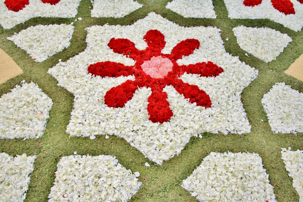 Foto: Alfombra de flores - Sitges (Barcelona), España
