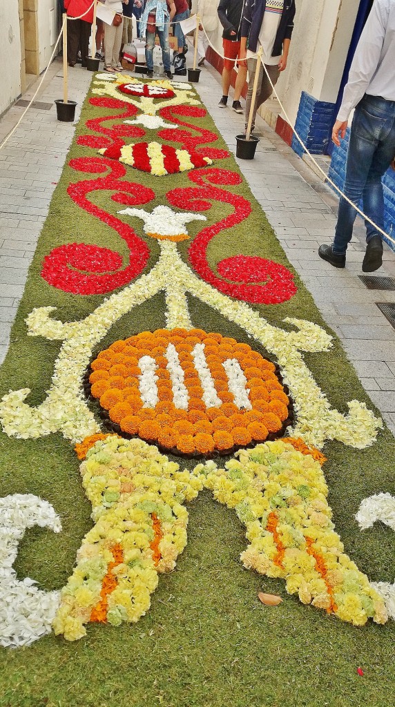 Foto: Alfombra de flores - Sitges (Barcelona), España