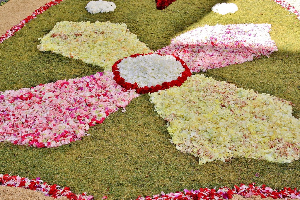 Foto: Alfombra de flores - Sitges (Barcelona), España