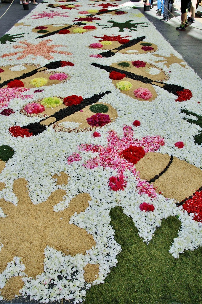 Foto: Alfombra de flores - Sitges (Barcelona), España