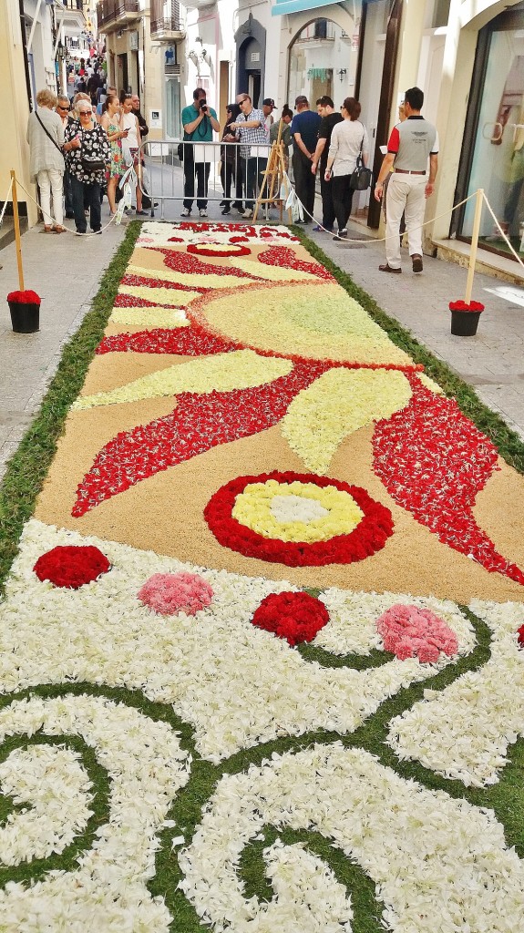 Foto: Alfombra de flores - Sitges (Barcelona), España
