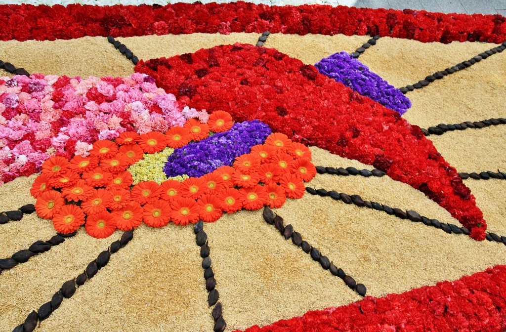 Foto: Alfombra de flores - Sitges (Barcelona), España