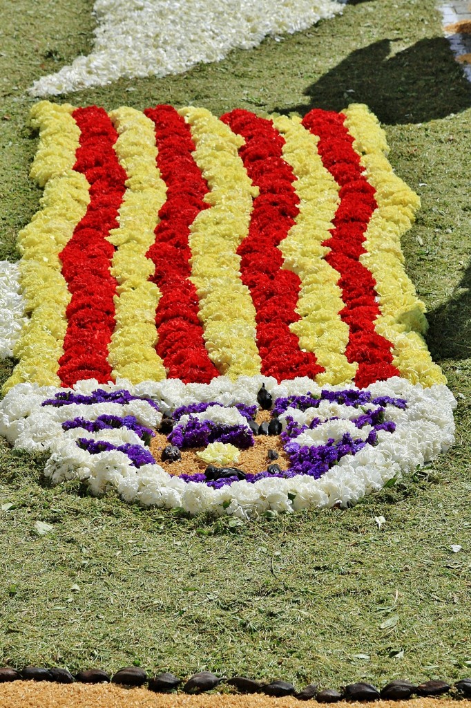 Foto: Alfombra de flores - Sitges (Barcelona), España