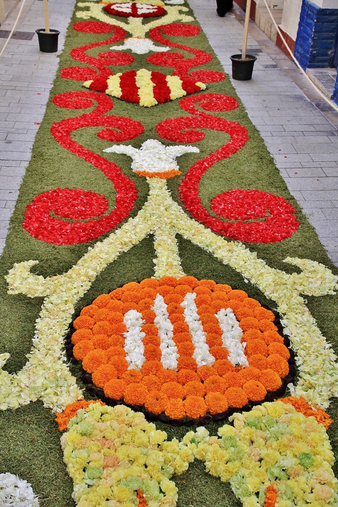 Foto: Alfombra de flores - Sitges (Barcelona), España