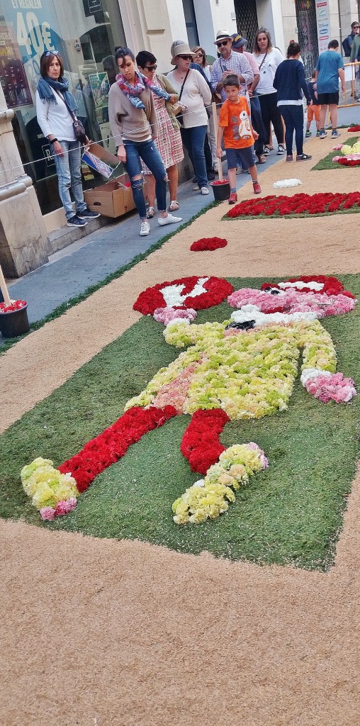Foto: Alfombra de flores - Sitges (Barcelona), España