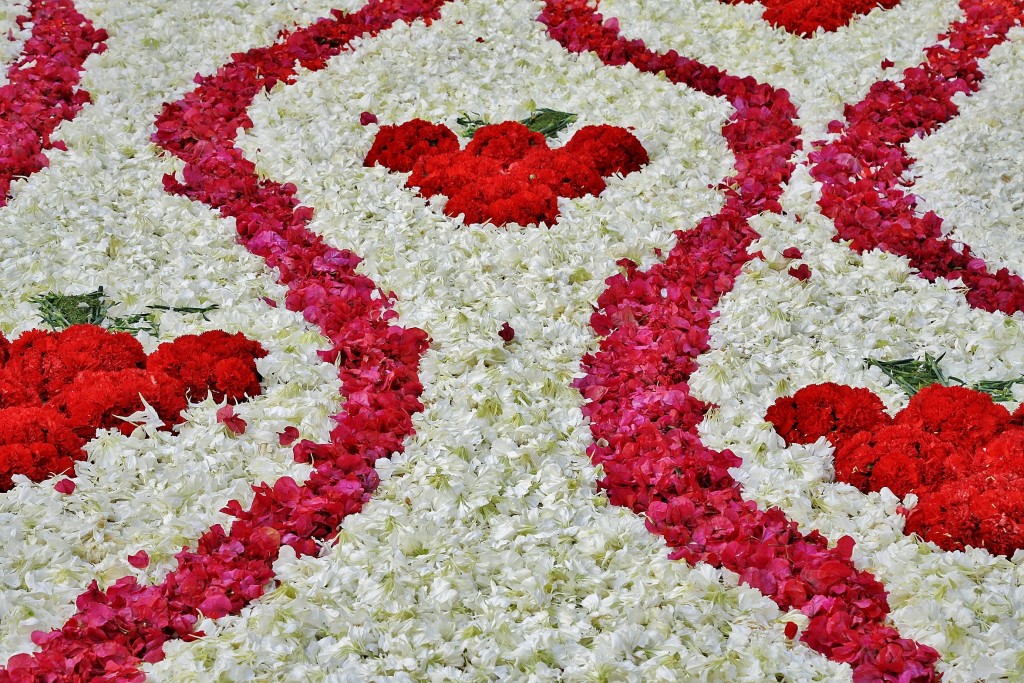 Foto: Alfombra de flores - Sitges (Barcelona), España