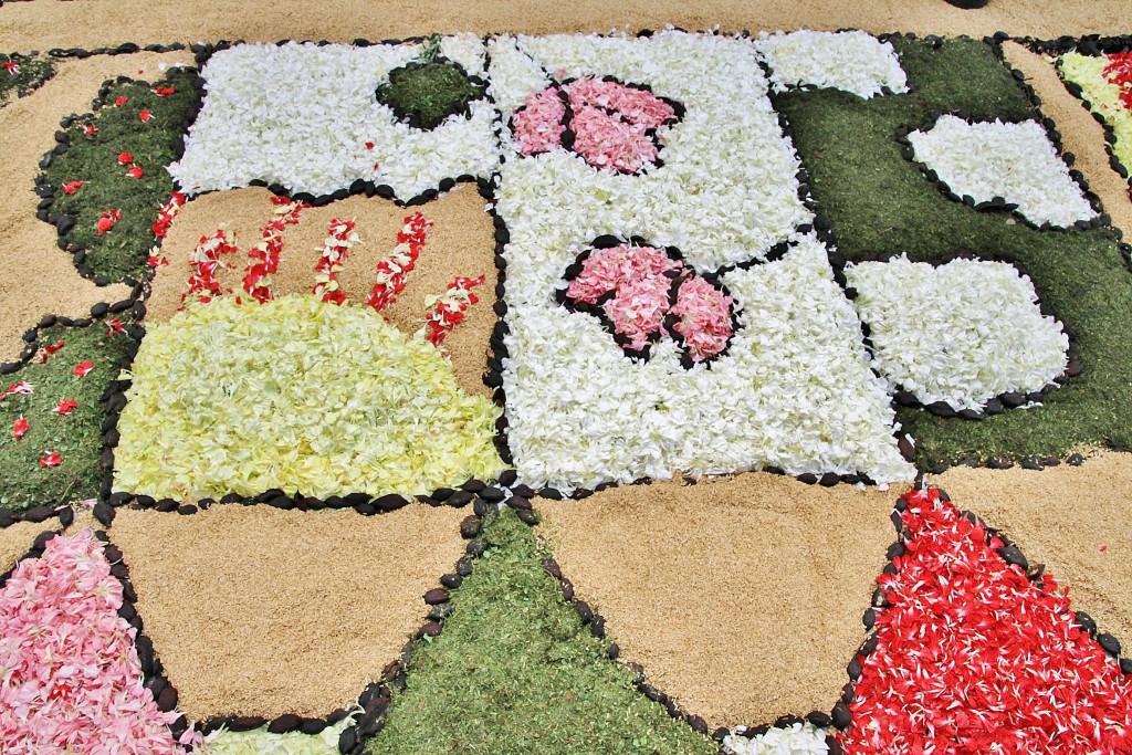 Foto: Alfombra de flores - Sitges (Barcelona), España