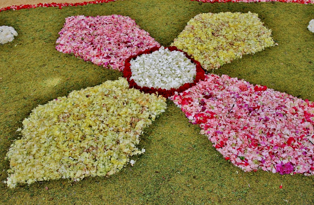 Foto: Alfombra de flores - Sitges (Barcelona), España