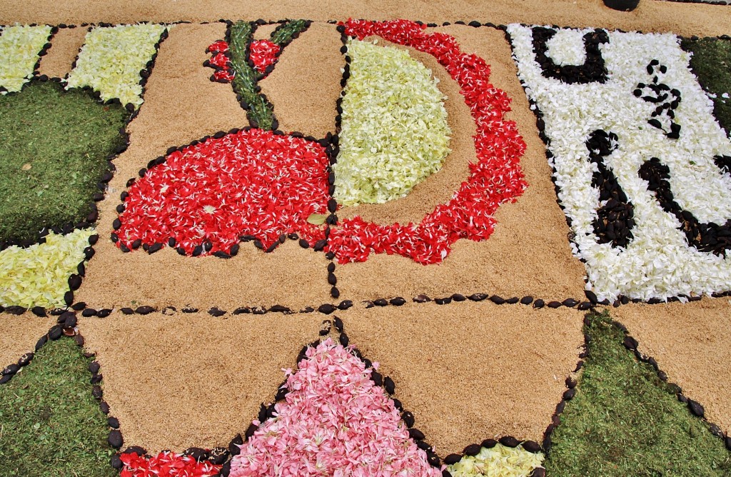 Foto: Alfombra de flores - Sitges (Barcelona), España