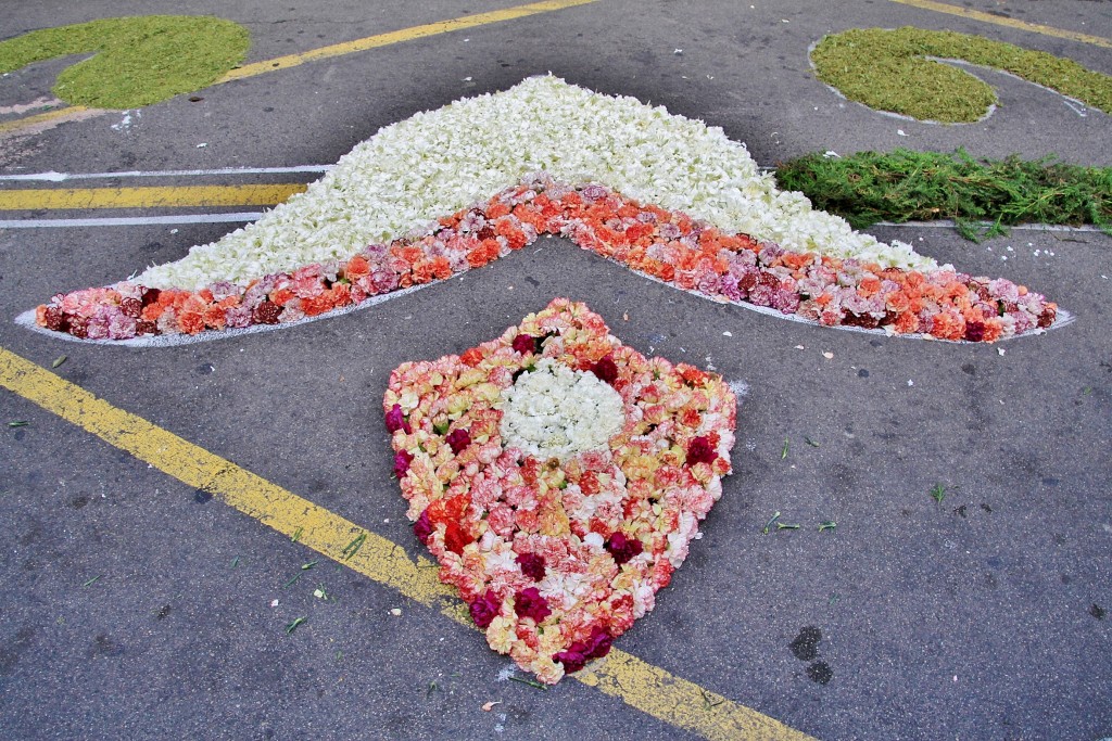 Foto: Alfombra de flores - Sitges (Barcelona), España