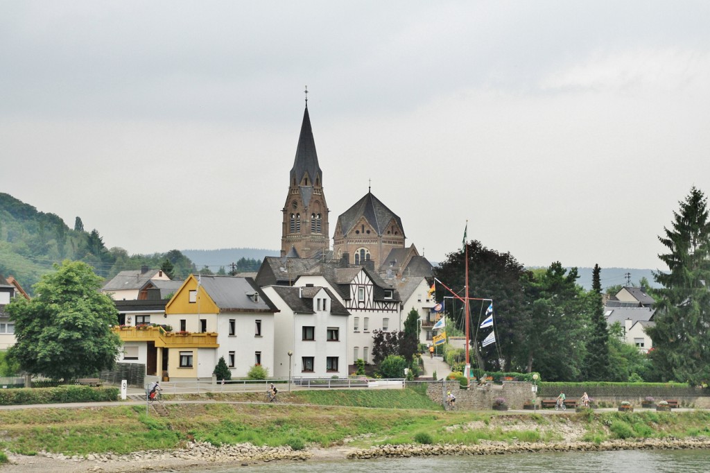 Foto: Vista del pueblo - Spay (Rhineland-Palatinate), Alemania